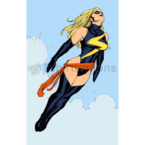 Ms.Marvel T-shirts Iron On Transfers N6494 - Click Image to Close